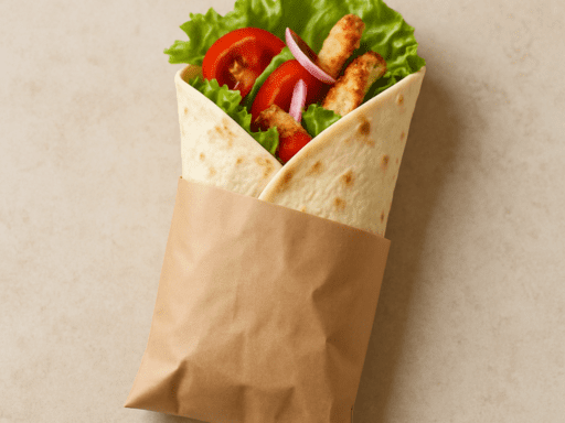 Wrap die je makkelijk meeneemt