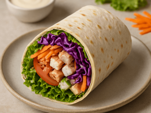 Wrap die lekker blijft zonder opwarmen