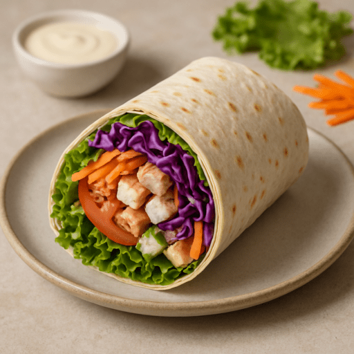 Wrap die lekker blijft zonder opwarmen