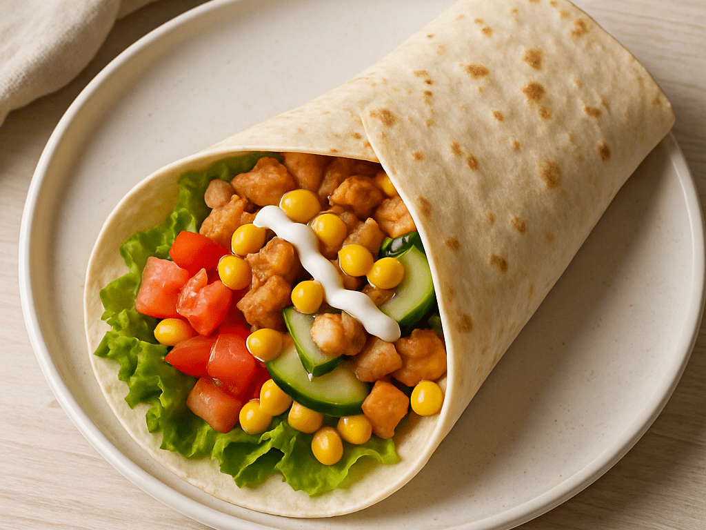 Wrap met restjes in no time