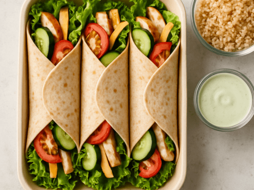 Wrap voor meal prep