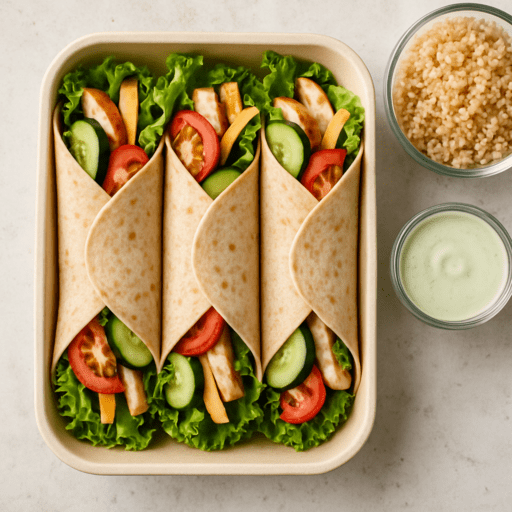 Wrap voor meal prep