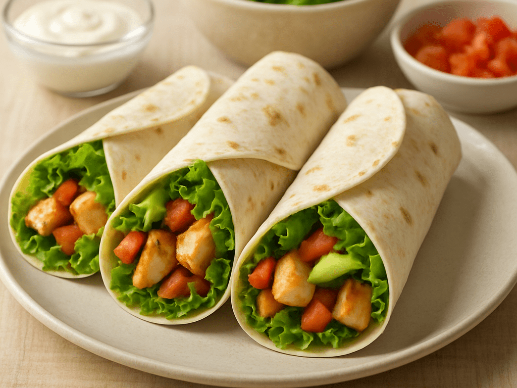 Wraps als snelle maaltijd