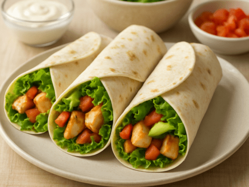 Wraps als snelle maaltijd