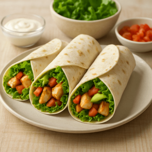 Wraps als snelle maaltijd